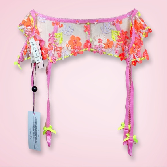 For Love and Lemons Summer Tide 3-Piece Lingerie Set - X-Small - NWT - Picture 15 of 16